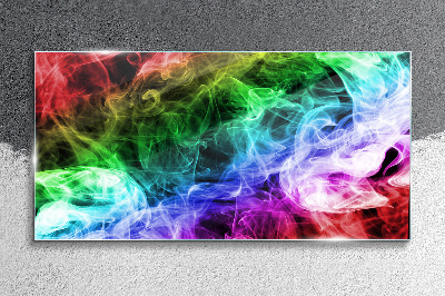 Abstract Glass Wall Art