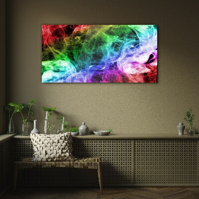 Abstract Glass Wall Art