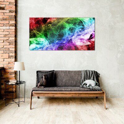 Abstract Glass Wall Art