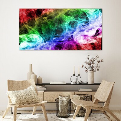 Abstract Glass Wall Art