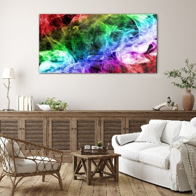 Abstract Glass Wall Art