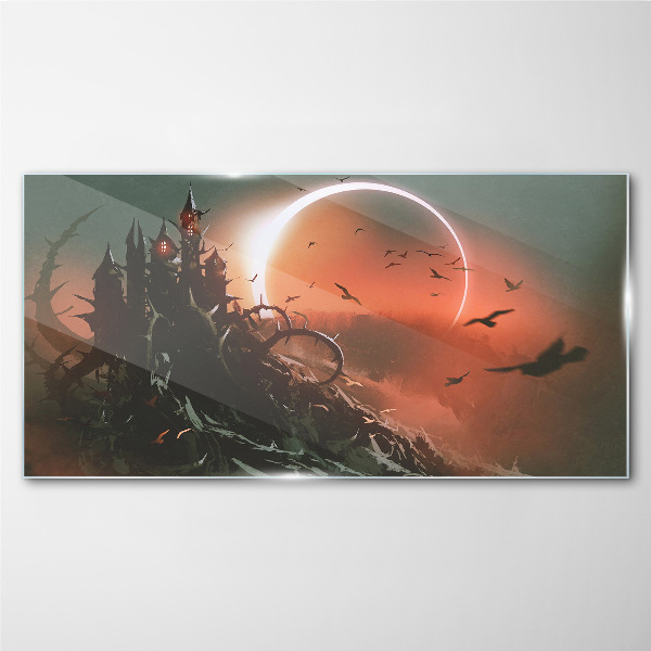 Castle in the Dark Glass art print