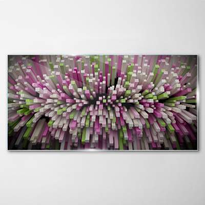 Abstract Glass Wall Art