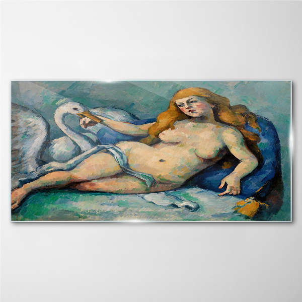 Sensuality and nature Wall art on glass