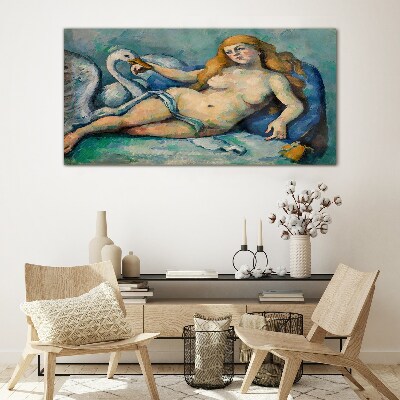 Sensuality and nature Wall art on glass