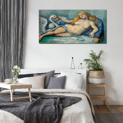 Sensuality and nature Wall art on glass