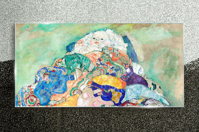 Colorful dream Wall art on glass