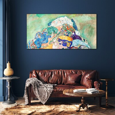 Colorful dream Wall art on glass