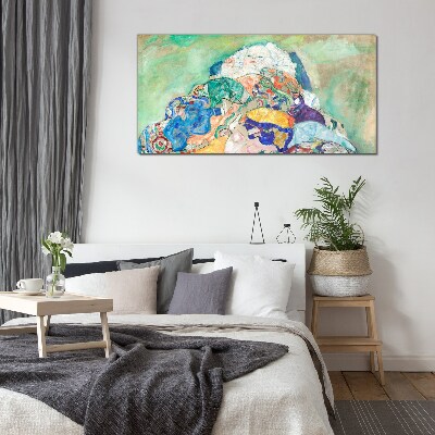 Colorful dream Wall art on glass