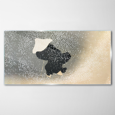 Winter Longing Wall art on glass
