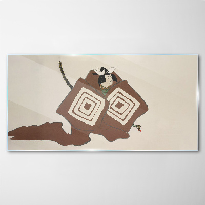 Elegance in simplicity Glass art print