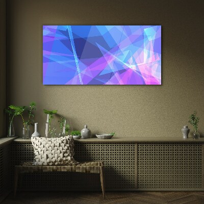 Abstract Glass Wall Art