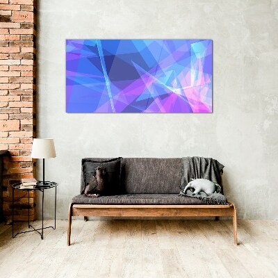 Abstract Glass Wall Art