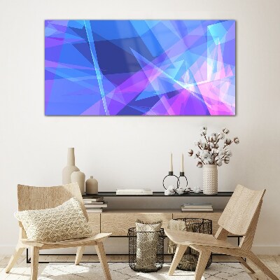 Abstract Glass Wall Art