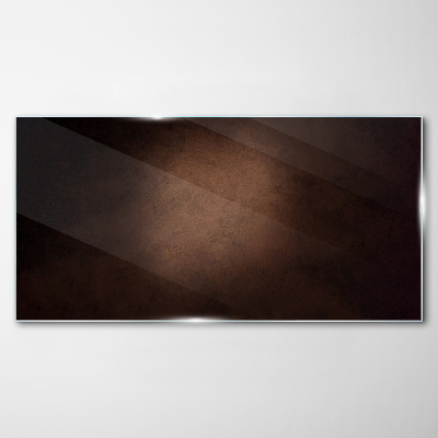 Abstract play of light and shadow Wall art on glass