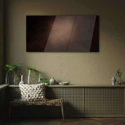 Abstract play of light and shadow Wall art on glass