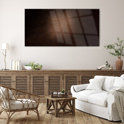 Abstract play of light and shadow Wall art on glass