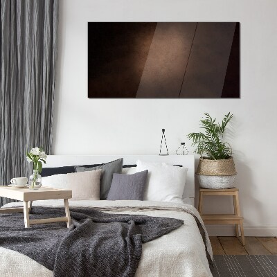 Abstract play of light and shadow Wall art on glass