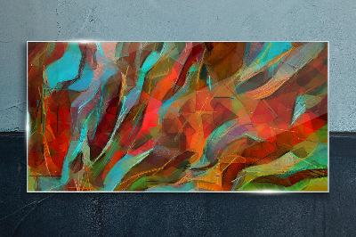 Colors of Nature in Abstraction Wall art on glass