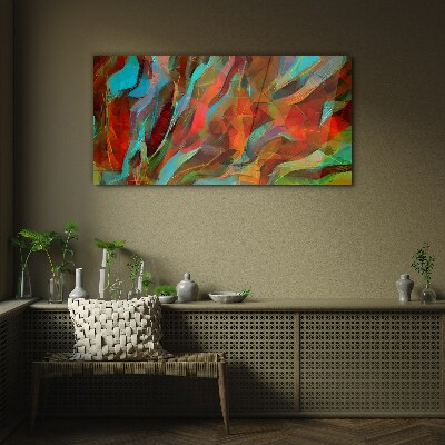 Colors of Nature in Abstraction Wall art on glass
