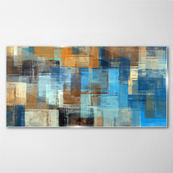 Abstraction Glass Wall Art