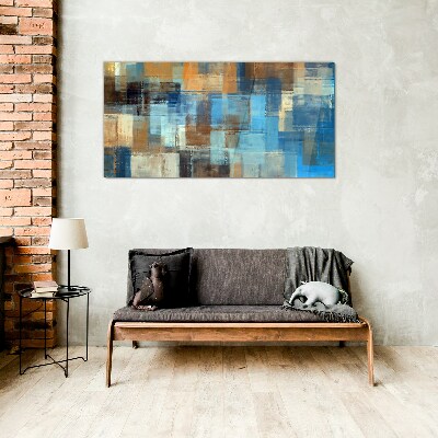 Abstraction Glass Wall Art