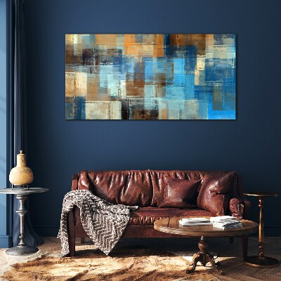 Abstraction Glass Wall Art