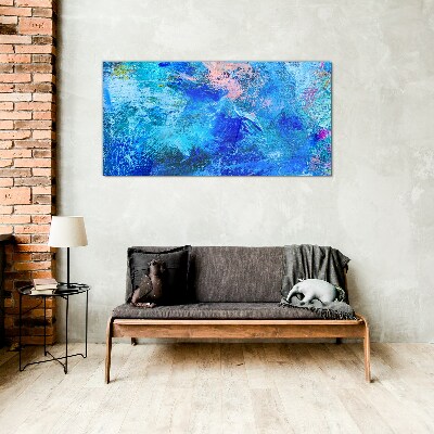 Ocean Shades Wall art on glass