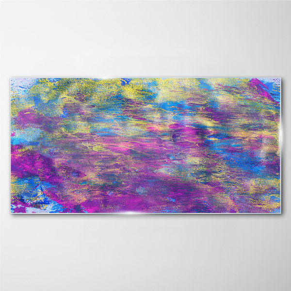 Reflections in color Wall art on glass