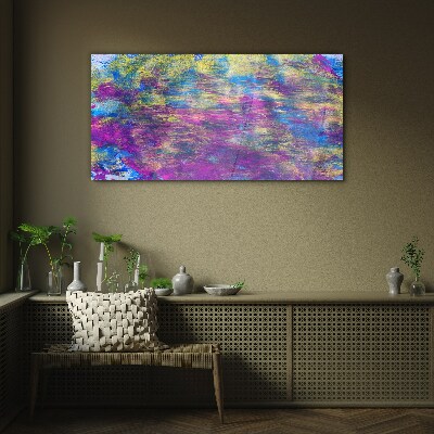 Reflections in color Wall art on glass
