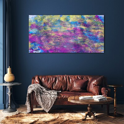 Reflections in color Wall art on glass