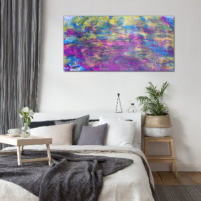 Reflections in color Wall art on glass