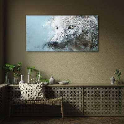 Wolf's Secret Wall art on glass