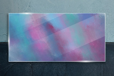 Pastel dreams in the clouds Wall art on glass