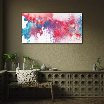 Colorful Swirls Glass art print
