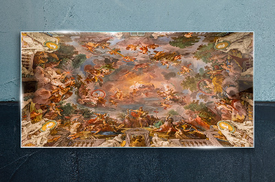 Heaven and earth in harmony Glass art print