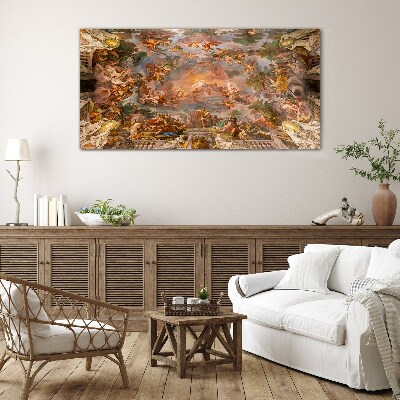 Heaven and earth in harmony Glass art print
