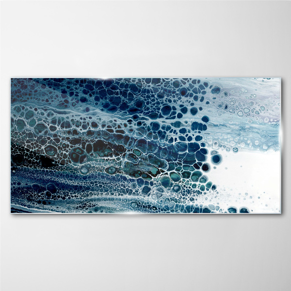 Watercolor abstraction Glass Print