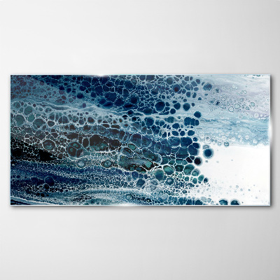 Ocean Bubbles Glass art print