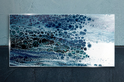 Ocean Bubbles Glass art print