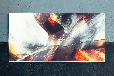 Dynamic Color Transformations Glass art print