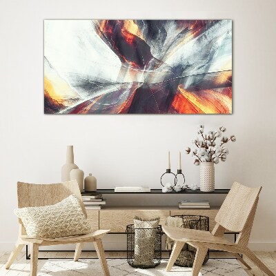 Dynamic Color Transformations Glass art print