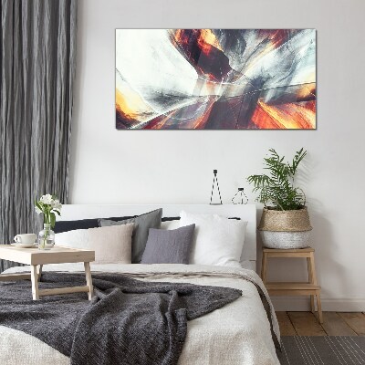 Dynamic Color Transformations Glass art print