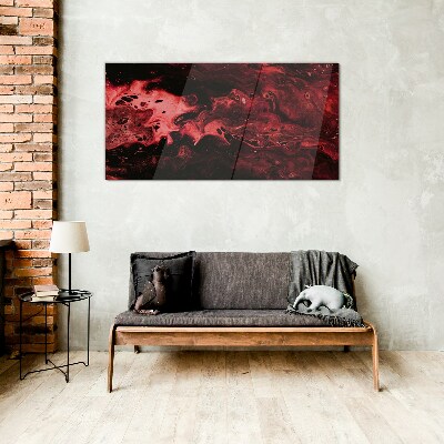 Bloody Shades of Chaos Glass art print