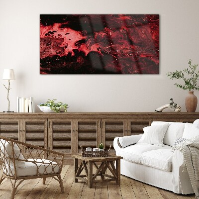 Bloody Shades of Chaos Glass art print