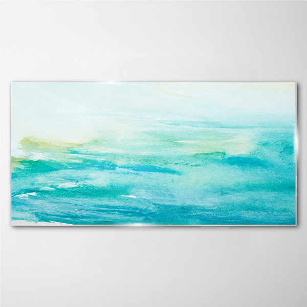 Calm Shades of the Sea Glass art print
