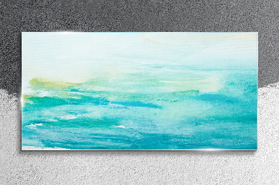 Calm Shades of the Sea Glass art print
