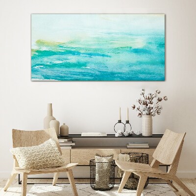 Calm Shades of the Sea Glass art print