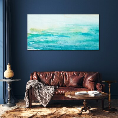 Calm Shades of the Sea Glass art print