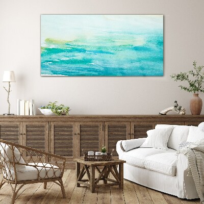 Calm Shades of the Sea Glass art print